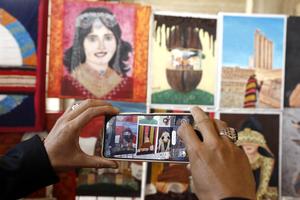 YEMEN-SANA-EXPOSICION DE ARTE-PATRIMONIO Y CULTURA