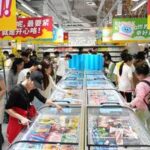 CHINA-HUNAN-CHANGSHA-GRAN TIENDA DE BOCADILLOS-INAUGURACION