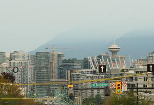 CANADA-VANCOUVER-INCENDIO FORESTAL-HUMO
