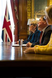 REINO UNIDO-LONDRES-REUNION VIRTUAL-ESTRECHO DE ORMUZ