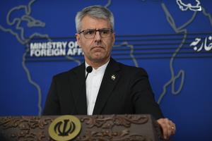 IRAN-TEHERAN-MINISTERIO DE RELACIONES EXTERIORES-CONFERENCIA DE PRENSA