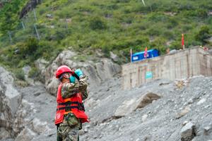 CHINA-XIZANG-GYIRONG-AVALANCHA DE LODO-RESCATE-ZONA CENTRAL AFECTADA