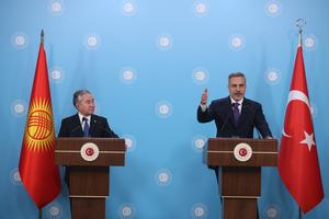 TURQUIA-ANKARA-KIRGUISTAN-MINISTRO DE RELACIONES EXTERIORES-REUNION-OTAN