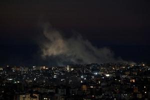 LIBANO-BEIRUT-ATAQUE AEREO ISRAELI