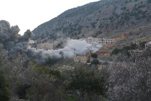 LIBANO-MASHGHARAH-ATAQUE AEREO ISRAELI