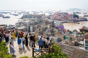 CHINA-ZHEJIANG-WENLING-TURISMO