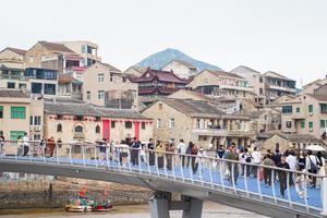 CHINA-ZHEJIANG-WENLING-TURISMO