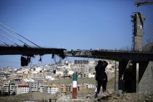 IRAN-KARAJ-PUENTE B1-ATAQUES DE ESTADOS UNIDOS E ISRAEL-DAÑOS