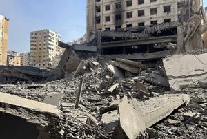 LIBANO-BEIRUT-ATAQUES AEREOS ISRAELIES-SECUELAS