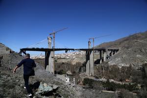 IRAN-KARAJ-PUENTE B1-ATAQUES DE ESTADOS UNIDOS E ISRAEL-DAÑOS