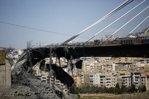 IRAN-KARAJ-PUENTE B1-ATAQUES DE ESTADOS UNIDOS E ISRAEL-DAÑOS