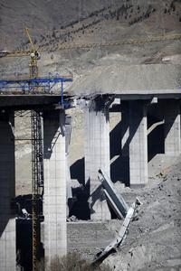 IRAN-KARAJ-PUENTE B1-ATAQUES DE ESTADOS UNIDOS E ISRAEL-DAÑOS