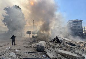 LIBANO-BEIRUT-ATAQUES AEREOS ISRAELIES-SECUELAS