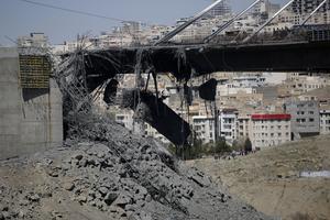 IRAN-KARAJ-PUENTE B1-ATAQUES DE ESTADOS UNIDOS E ISRAEL-DAÑOS