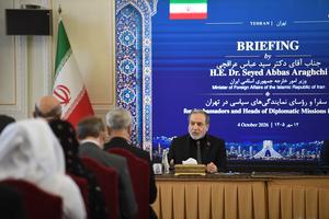 IRAN-TEHERAN-MINISTRO DE RELACIONES EXTERIORES-REUNION