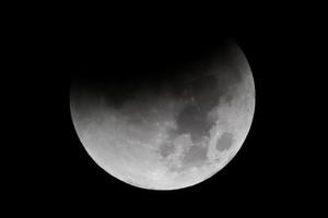 EL SALVADOR-SAN SALVADOR-ECLIPSE LUNAR