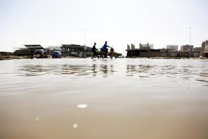 YEMEN-SANA-LLUVIA-INUNDACION