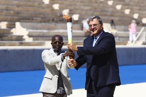 GRECIA-ATENAS-JUEGOS OLIMPICOS DE LA JUVENTUD 2026-LLAMA