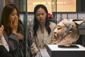 CHINA-SHANGHAI-ARQUEOLOGIA-RELIQUIAS CULTURALES-EXPOSICION