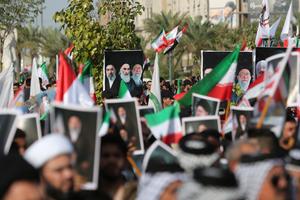 IRAK-BAGDAD-ALI JAMENEI-DUELO