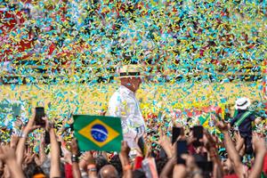 BRASIL-SAO PAULO-LULA DA SILVA-CAMPAÑA