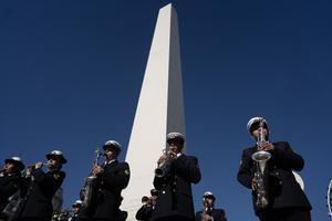 ARGENTINA-BUENOS AIRES-DIA DEL HIMNO NACIONAL