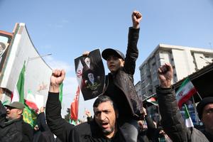 IRAN-TEHERAN-REUNION-APOYO-LIDER SUPREMO