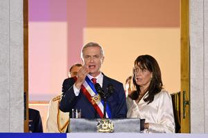 CHILE-SANTIAGO-NUEVO PRESIDENTE-DISCURSO