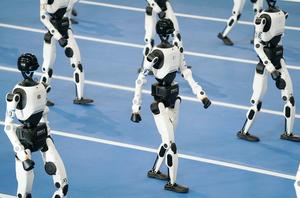 CHINA-BEIJING-JUEGOS MUNDIALES DE ROBOTS HUMANOIDES-CEREMONIA DE INAUGURACION