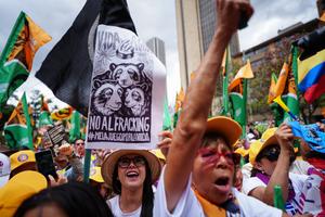 COLOMBIA-BOGOTA-ELECCIONES-CEPEDA-CIERRE DE CAMPAÑA