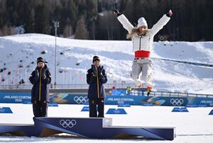 ITALIA-TESERO-JUEGOS OLIMPICOS DE INVIERNO-ESQUI DE FONDO-10 KM FEMENINA CON SALIDA POR INTERVALOS ESTILO LIBRE