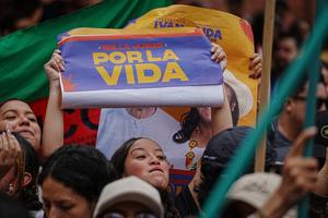 COLOMBIA-BOGOTA-ELECCIONES-CEPEDA-CIERRE DE CAMPAÑA