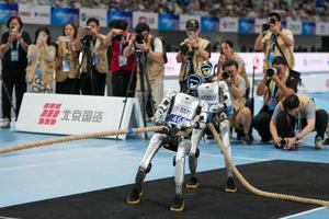 CHINA-BEIJING-JUEGOS MUNDIALES DE ROBOTS HUMANOIDES