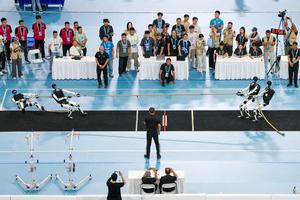 CHINA-BEIJING-JUEGOS MUNDIALES DE ROBOTS HUMANOIDES
