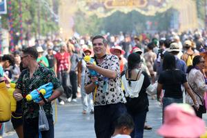 CAMBOYA-PHNOM PENH-AÑO NUEVO TRADICIONAL-CELEBRACION