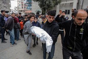 MEDIO ORIENTE-CIUDAD DE GAZA-FUNERAL
