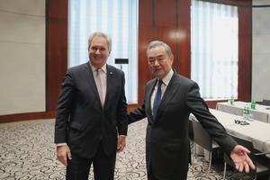 ALEMANIA-MUNICH-ARGENTINA-MINISTRO DE RELACIONES EXTERIORES-WANG YI-REUNION
