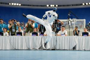CHINA-BEIJING-JUEGOS MUNDIALES DE ROBOTS HUMANOIDES
