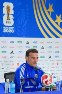 EEUU-KANSAS CITY-FUTBOL-COPA MUNDIAL DE LA FIFA 2026-CONFERENCIA DE PRENSA-SELECCION ARGENTINA