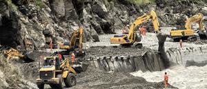 CHINA-XIZANG-XIGAZE-AVALANCHA DE LODO-SECUELAS