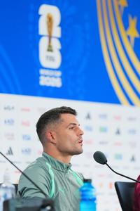 EEUU-KANSAS CITY-FUTBOL-COPA MUNDIAL DE LA FIFA 2026-CONFERENCIA DE PRENSA-SELECCION SUIZA