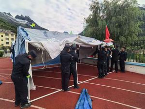 CHINA-XIZANG-XIGAZE-AVALANCHA DE LODO-EVACUACION