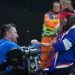 ITALIA-MILAN-JUEGOS OLIMPICOS DE INVIERNO-HOCKEY SOBRE HIELO-PRELIMINAR MASCULINA-SUECIA VS ESLOVAQUIA