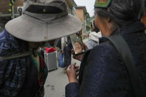 CHINA-XIZANG-XIGAZE-AVALANCHA DE LODO-EVACUACION