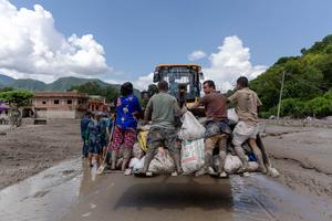 NEPAL-NUWAKOT-AVALANCHA DE LODO-SECUELAS