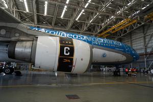 ARGENTINA-EZEIZA-COPA MUNDIAL DE LA FIFA 2026-SELECCION NACIONAL DE FUTBOL-AVION