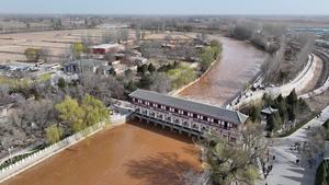 CHINA-NINGXIA-QINGTONGXIA-RIO AMARILLO-RIEGO