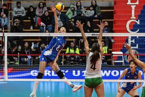 CHILE-SAN FELIPE-VOLEIBOL-CAMPEONATO MUNDIAL SUB-17 FEMENINO DE LA FIVB-GRUPO B-FASE PRELIMINAR-CHINA VS MEXICO