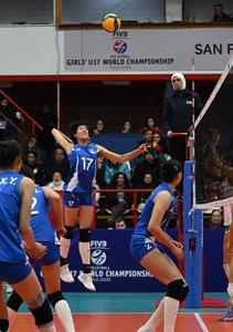 CHILE-SAN FELIPE-VOLEIBOL-CAMPEONATO MUNDIAL SUB-17 FEMENINO DE LA FIVB-GRUPO B-FASE PRELIMINAR-CHINA VS MEXICO