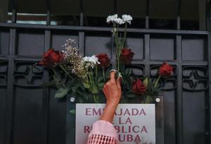 ECUADOR-QUITO-CUBA-RELACIONES DIPLOMATICAS-PROTESTA
